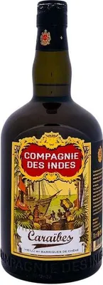 Produktbild von Compagnie des Indes Caraibes Rum (Trinidat, Barbados, Guyana) 700ml 40% Vol.