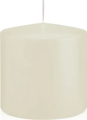 Produktbild von Stumpenkerzen Elfenbein 100 x Ø 98 mm, 6 Stück, russarm, tropffrei, hochwertiger Docht
