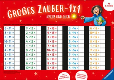 Produktbild von Ravensburger Verlag GmbH Ravensburger 41586 Großes 1x1: Kreuz und quer (Zaubertafel) Sonstige