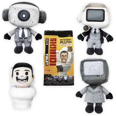 Produktbild von Skibidi Toilet 28Cm Mystery Plüsch, Figur, 13 Jahr(e)