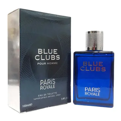 Obrázok produktu pre Paris Royale Pr036: Blue Clubs For Men 100Ml Edt