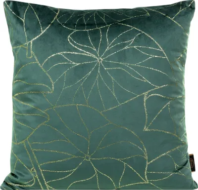 Produktbild von EUROFIRANY | Kissenbezug - 45x45 cm - Dunkel mintfarbener - Velours