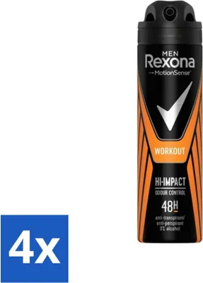Produktbild von Rexona Men - MotionSense - Deodorant Spray - Antitranspirant - 150 ml - Vorteilspack - 4 Stücke