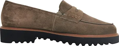 Imagen del producto de Paul Green: Zapatos de mujer, mocasines, zapatos planos, pantuflas, color marrón, para uso diario