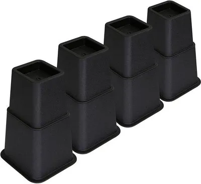Produktbild von Verstellbare Tischhöhenanheber - Höhen 8,1 cm und 12,2 cm; Stabile Anheber, für Tische und Bänke geeignet.