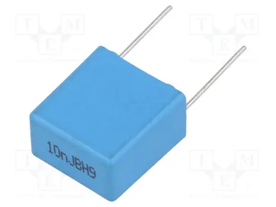 Produktbild von 1x Kondensator: 18x11x19mm 10nF 5% 15mm -55÷105°C PHE450TB5100JB16R17 kondensato