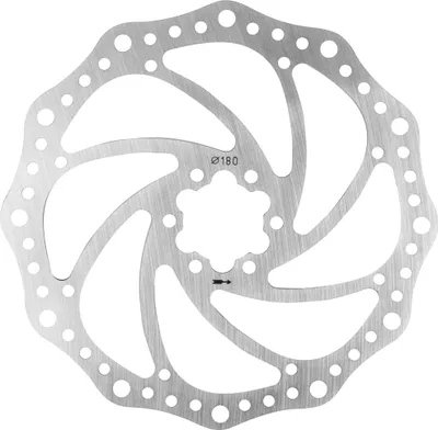 Image de Disque de frein M-Wave en acier inoxydable pour vélo Frein à disque acier 160 mm argenté