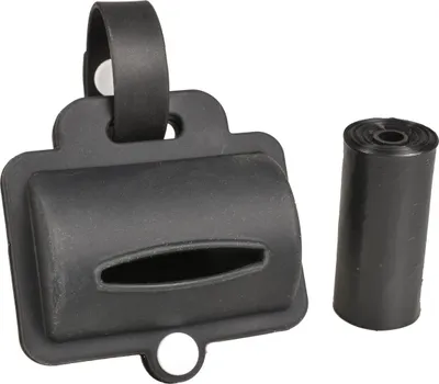 Produktbild von Duvo+ Hundekotbeutelspender Silikon schwarz