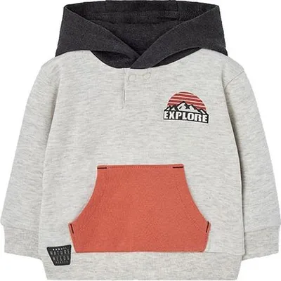 Produktbild von Boboli Fleece Sweatshirt Weiß 6 Years Junge Weiß 6 Years