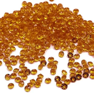 Productafbeelding van Allecto - Diamantkristallen - Decoratieve steentjes - Kleurrijk en glinsterend - 4 mm - Strooi-decoratie - Geschikt voor bruiloften en feestjes