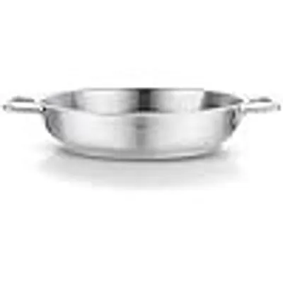 Produktbild von Fissler Pure Collection - Edelstahlpfanne (Ø 28 cm) unbeschichtet, Innenskalierung, hoher Rand, induktionsgeeignet