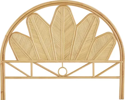 Produktbild von Miliboo - Dekoratives Bettkopfteil aus Rattan B160 cm NALAH