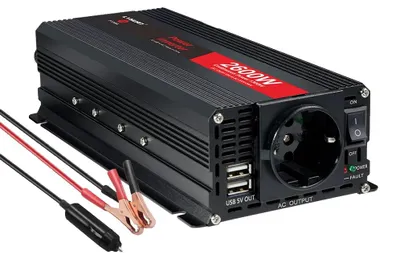 Immagine prodotto di Inverter, conversione da CC a CA, doppia ricarica USB, B 2600 W 50 Hz UE