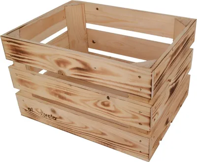 Image de Atranvelo 1750-W1-AVS Holzbox Woody Fruit 39x24x29cm, natur, inkl. Système AVS, naturel