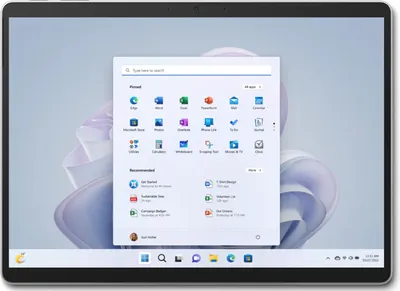Produktbild von Microsoft Surface Pro 9 Platin SQ3 256GB/8GB Win11 Home Wi-Fi + 5G