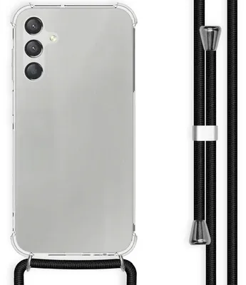 Imagen del producto de Funda trasera transparente con cordón para Samsung Galaxy A15 (5G/4G) -