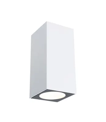 Produktbild von Paulmann Flame, Wandbeleuchtung für den Außenbereich, Weiß, Aluminium, IP44, Fassade, I