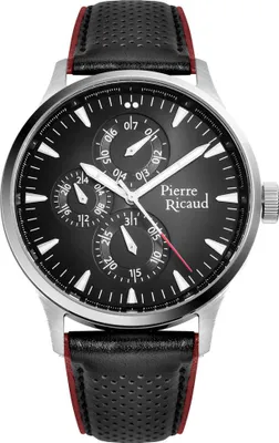 Obrázek produktu pro Pánské hodinky Pierre Ricaud P60032.5214QF černé