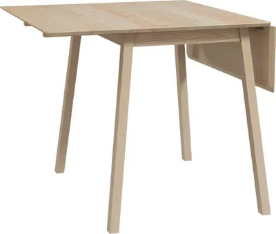 Immagine prodotto di Fortuna Lai Tavolo da pranzo pieghevole Tavolo da cucina per 2-4 persone in legno 110 x 86 x 75 cm ideale per piccoli spazi in legno naturale