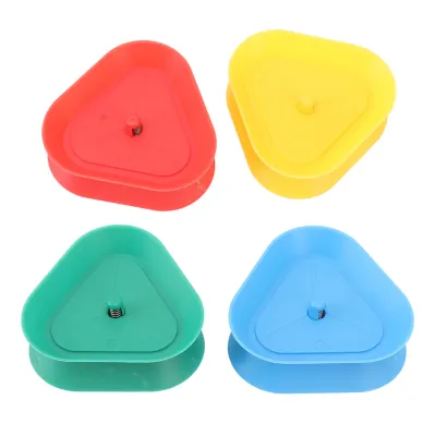 Spielkartenhalter,Poker Kartenhalter,Hände frei Kartenhalter,Dreieck Spielkartenständer,Plastik Poker Kartenhalter,Kartenspielhalter