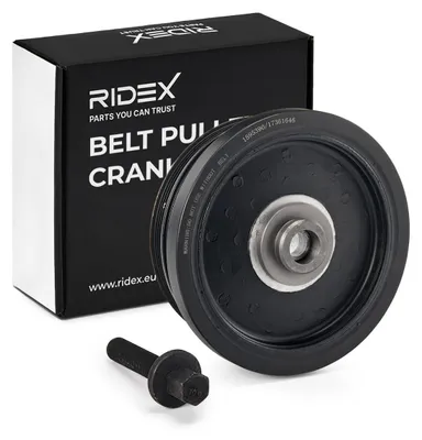 Produktbild von RIDEX 3213B0242 Riemenscheibe Kurbelwelle für VW Golf IV Schrägheck (1J1) 4-Rippen