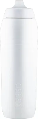 Produktbild von KEEGO Trinkflasche Titanium White 0.75L, 750 ml, Sport, Weiß, Titan, Erwachsener, Sportdeckel