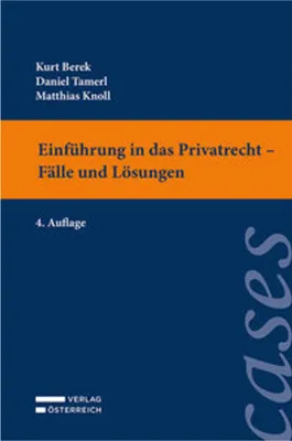 Immagine prodotto di Einführung in das Privatrecht - Fälle und Lösungen