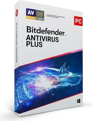 Obrázek produktu pro Bitdefender Antivirus Plus, 1 licencí, 2 rok/roky, Fyzické médium