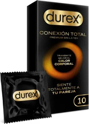 Produktbild von Durex Total Connection Ultrafine Plus latexfrei, 10 Stü ck