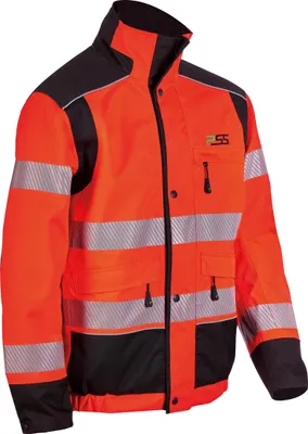 Produktbild von PSS Regenjacke X-treme Rain EN 20471 Orange/Schwarz 06