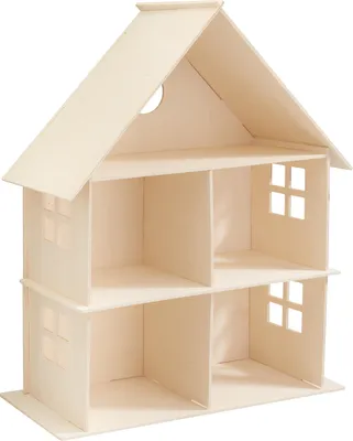 Produktbild von Miniaturhaus / Puppenhaus, ca. H 59 x B 50 x T 20 cm