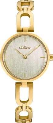Produktbild von s.Oliver Damen Uhr Armbanduhr Edelstahl silber 2033524
