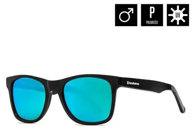 Zdjęcie produktu dla Okulary przeciwsłoneczne Horsefeathers Foster (zebra/lustrzana zieleń)