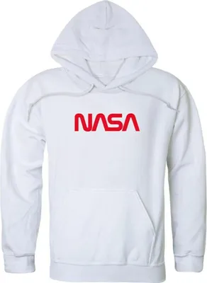 Image de NASA - Sweat à capuche "Modern" pour homme BI2195 (L) (Blanc)