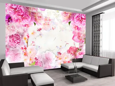 Produktbild von Vlies Fototapete Blumen 400x280 cm Tapeten Wandtapete XXL Blumenmotiv b-A-0152-a-b