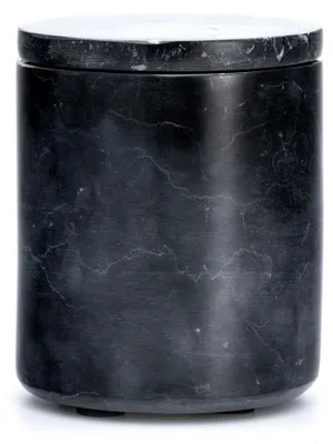Produktbild von Kosmetikbehälter aus schwarzem Marmor