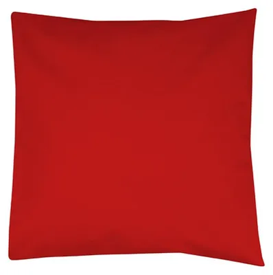 Image de Link Kitchen Wear - Housse de coussin unie, coton LT4680 (40 cm x 40 cm) (rouge)