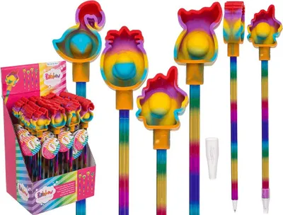 Produktbild von OOTB Kugelschreiber Rainbow Fidget Pop Toy