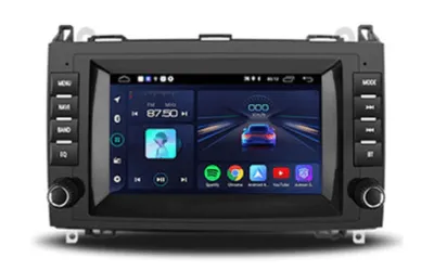 Image de Junsun autoradio Android 2din pour Mercedes-Benz Sprinter, Vivano, Vito, Classe A, Classe B, Classe V, autoradio VW Crafter avec CD/DVD, autoradio Android pour Mercedes Sprinter Vito Viano, Classe A/B/V W906 Výk