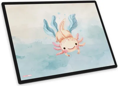 Produktbild von itenga Schreibunterlage V1 Motiv  Axolotl Wasserfarben