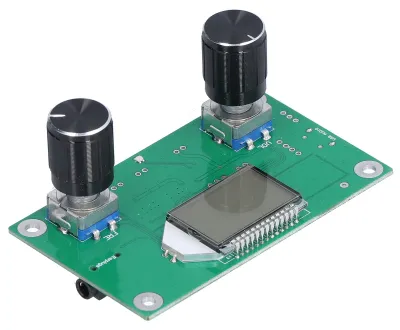 Zdjęcie produktu dla Moduł odbiornika radia cyfrowego, bezprzewodowy moduł stereo FM z wyświetlaczem LCD, zakres częstotliwości: 50 Hz – 18 kHz