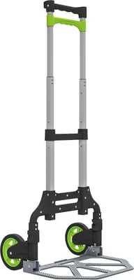 Produktbild von Fortuna Lai Sackkarre klappbar Aluminium Transportkarre mit Teleskopgriff Höhenverstellbar 100 cm