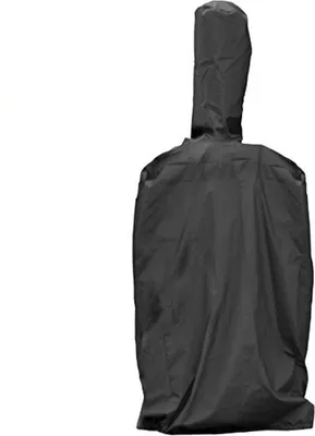 Image de Housse de protection pour four de jardin Kukoo Outdoor, four à pizza, toutes conditions météo, protection contre la pluie, housse imperméable, housse de protection pour meubles, housse de protection contre la pluie, housse imperméable, housse de protection, housse de couverture, 165,5 cm x 103,5 cm, noir