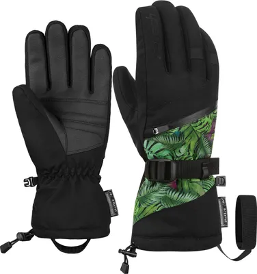 Zdjęcie produktu dla Rękawiczki narciarskie dla kobiet Reusch, rękawiczki zimowe Demi R-TEX® XT, kolor: czarny, numer artykułu: -9031 black / tropical pink, rozmiar: 6,5