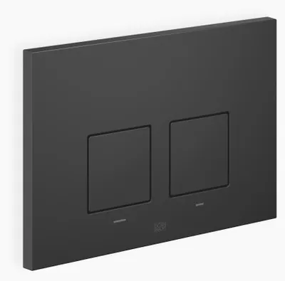 Immagine prodotto di Plaques de déclenchement Dornbracht pour réservoirs de chasse encastrés, angulaires, 12665980-33, 12665980-33