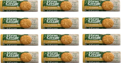 Produktbild von 12x Mulino Bianco Gran Cereale Classico korn getreide kekse Multi Cerealien 250g