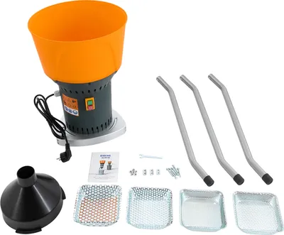 Image de moulin à céréales électrique 50L avec 5 tamis de broyage (2mm,3mm,4mm,6mm,8mm) Moulin à maïs 1300W