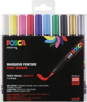 Produktbild von POSCA Pigmentmarker PCF 350 10er Box