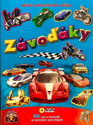 Obrázek produktu pro Akční samolepková knížka Závoďáky