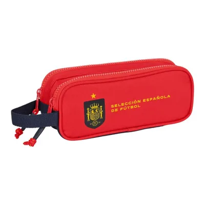Image de Trousse d'école RFEF Rouge Bleu (21 x 8 x 6 cm)